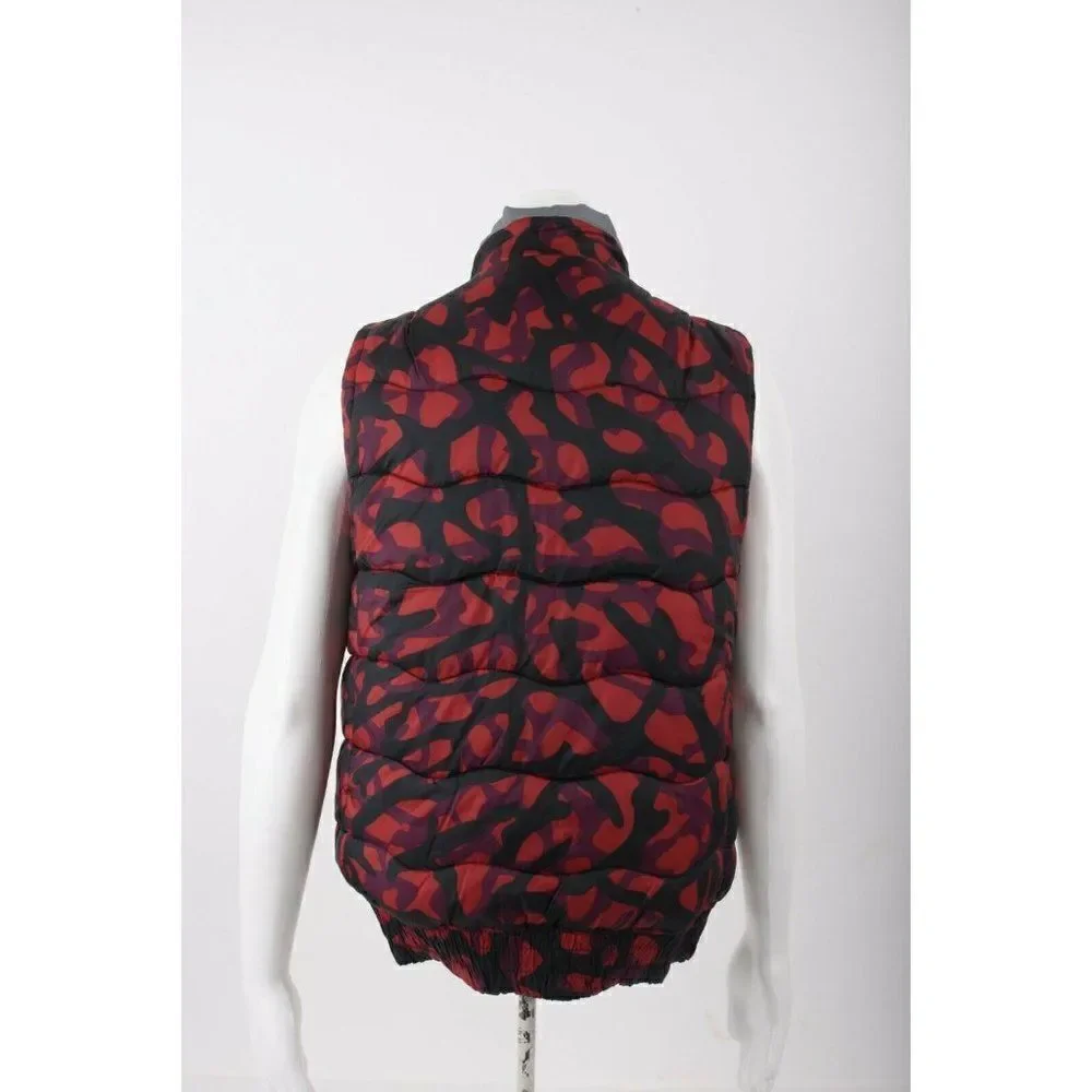 Jordan Fly Kids Vest Jacket Size M 10-12 yrs Gray Red Black Camo Reversible